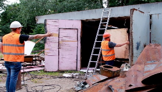 Демонтаж гаражей в Партизанске, цена от 1726 руб. – услуги под ключ от 2Землекопа-Прт