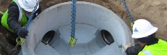 Канализационный колодец в Партизанске