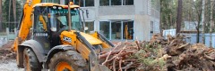 Расчистка участка в Партизанске